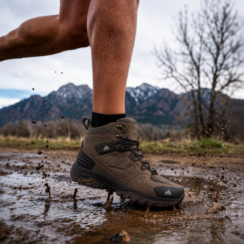 Unisex-Wanderschuhe mit wasserdichtem Schutz