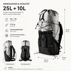 ALPENFLOW 35 - Ultraleichter Trekkingrucksack
